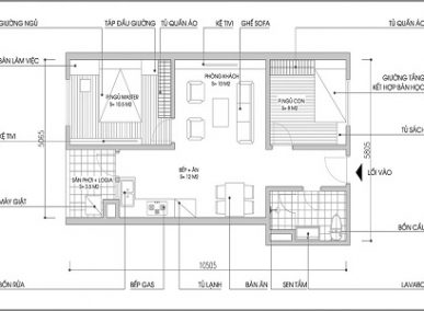 thiết kế 2D kiến trúc