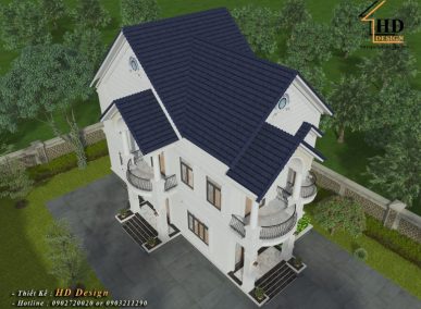 Thiết kế 2D nhà phố