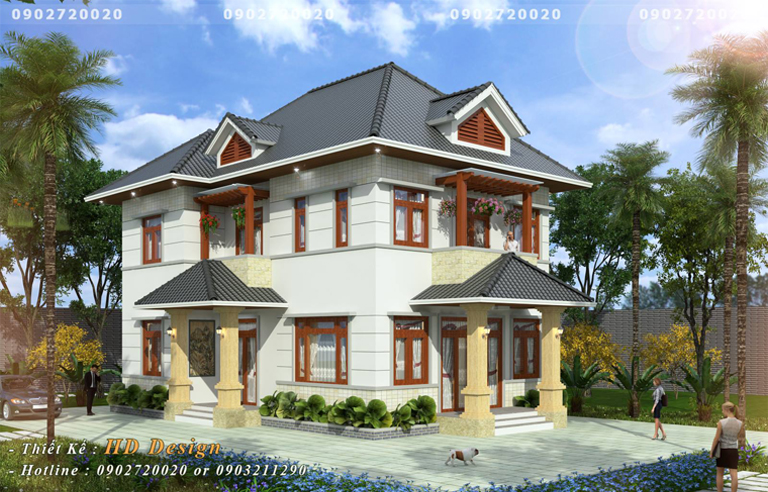 Thiết kế biệt thự 3D TPHCM