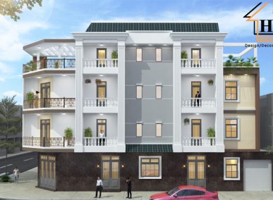 Thiết kế nhà phố 3D TPHCM