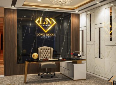 thiết kế nội thất văn phòng 3d