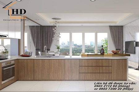 Vẽ phối cảnh chung cư