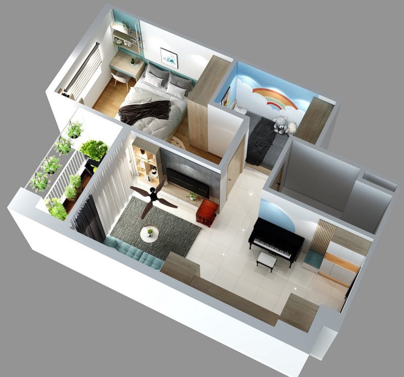 thuê vẽ 3D nội thất thuê vẽ 3D nội thất