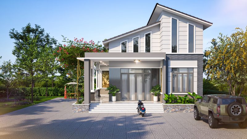 vẽ phối cảnh nhà đẹp vẽ phối cảnh nhà đẹp