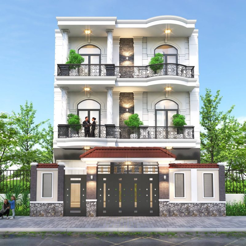 Nhận phối cảnh 3D Nhận phối cảnh 3D